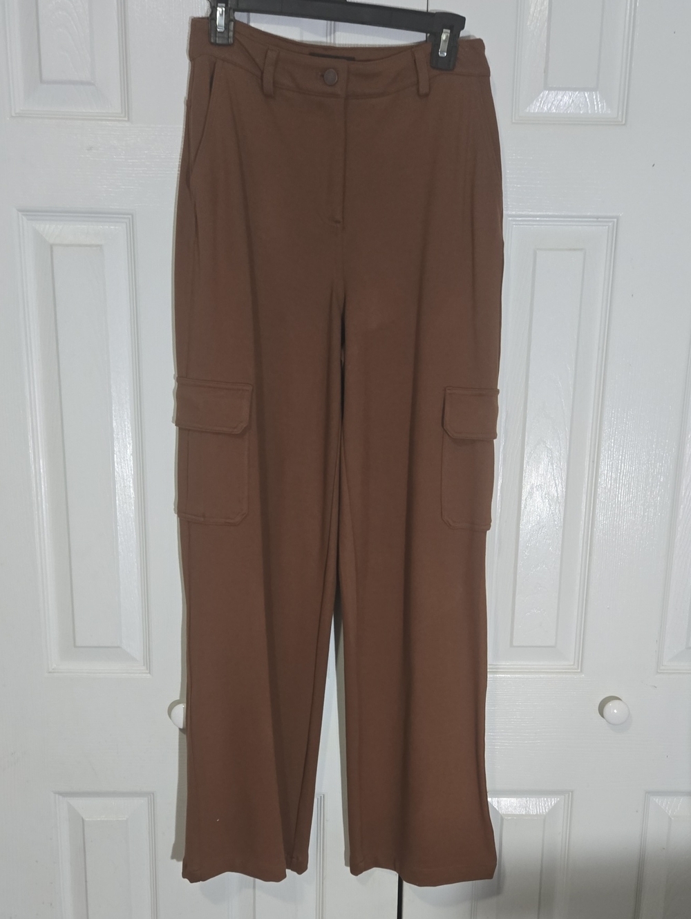 Rachwl Zoe Brown Stretch Cargo Pants 2